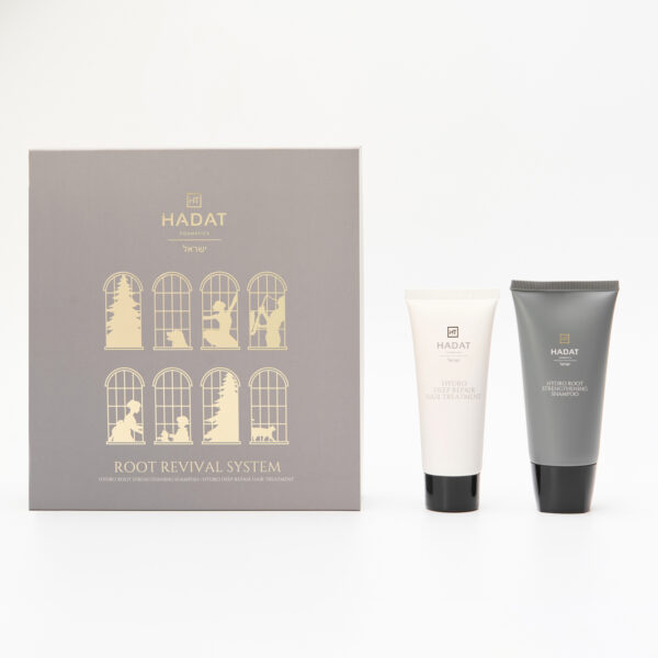 Hadat cosmetics Root Revival System Kit – plaukų šaknų atkūrimo priemonių rinkinys