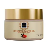 Famirel Castor Oil plaukų kaukė su ricinos aliejumi – augimui ir atstatymui, 250 ml