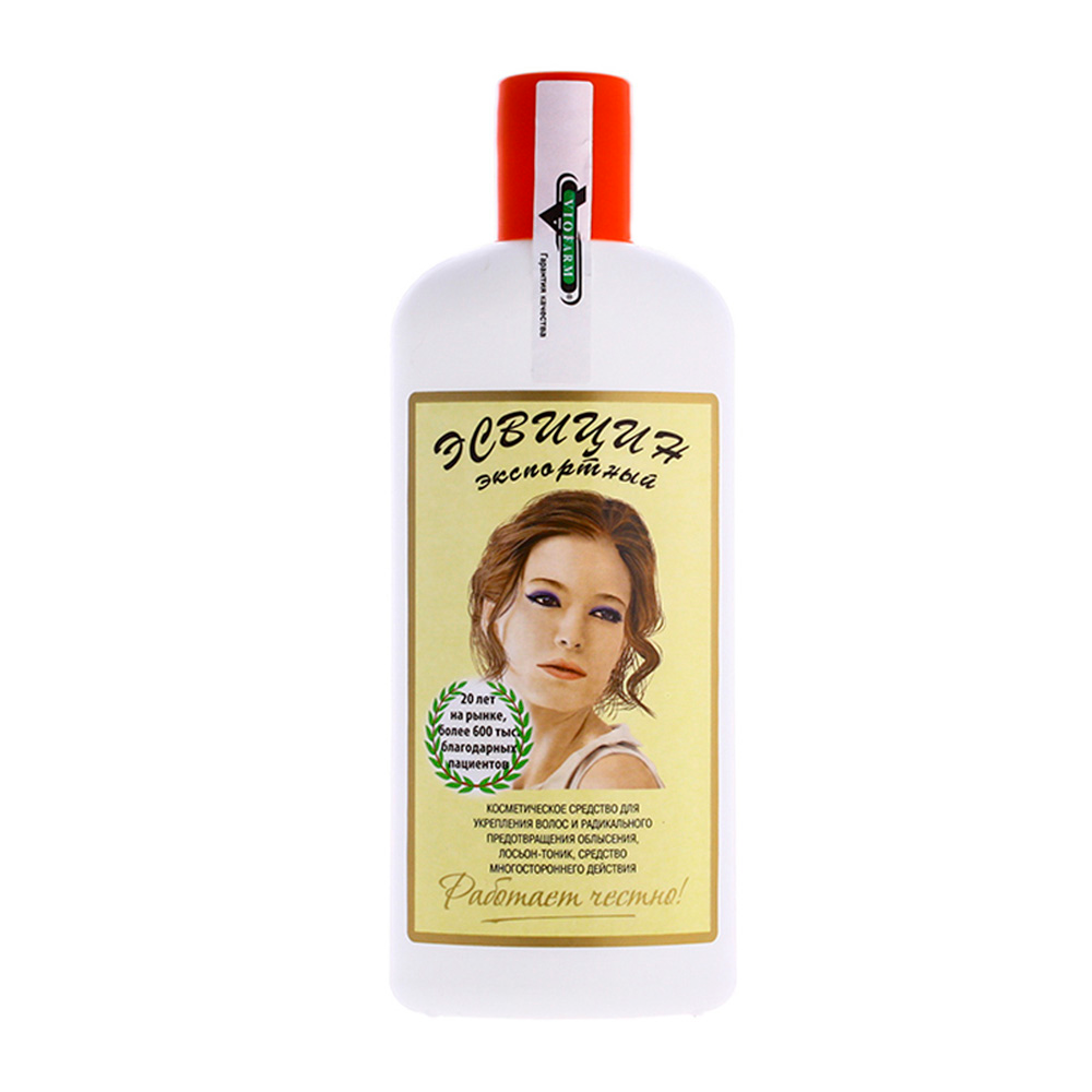 Esvicin (Эсвицин) – stiprinamasis plaukų losjonas-tonikas nuo slinkimo, 250 ml