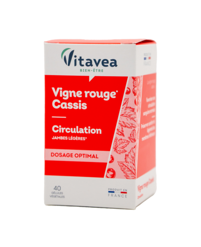 Vitavea Raudonojo vynmedžio ir juodųjų serbentų ekstraktai normaliai kraujotakai
