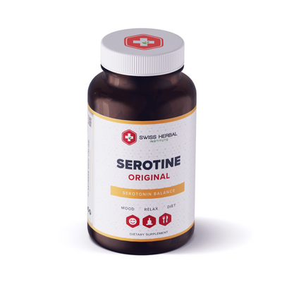 Serotine Original, Swiss Herbal, 60 kapsulių