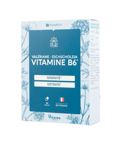VITAVEA Valerijonas, geltonžiedė ešolcija, vitaminas B6
