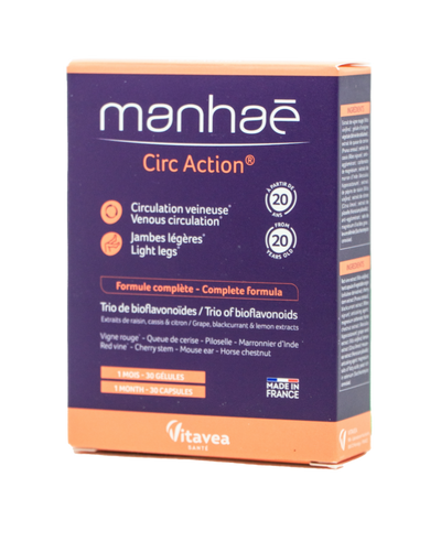 Vitavea Manhaé Circ Action veninei kraujotakai ir lengvoms kojoms