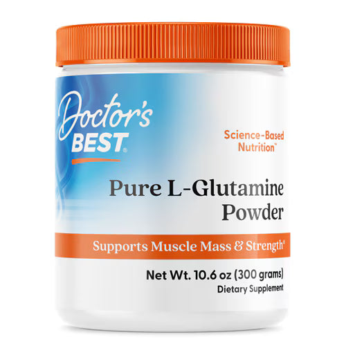 Doctor’s Best Pure L-Glutamine Powder, 300gr
