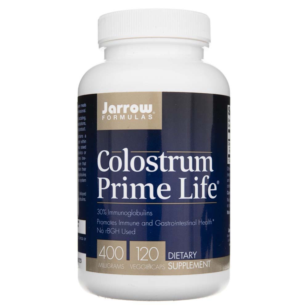 Jarrow Formulas Colostrum Prime Life® 400 mg - 120 kapsulių
