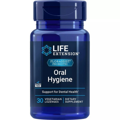 Life Extension FLORASSIST® Burnos higiena - 30 pastilių