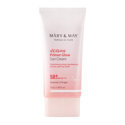 Mary&May apsauginis gruntas nuo saulės SPF50+ Vegan Primer Glow - 50 ml