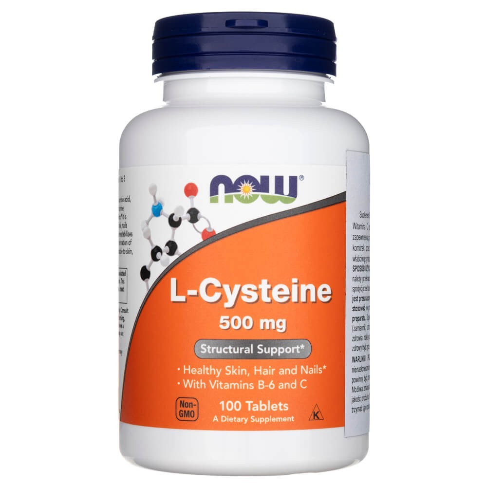 Now Foods L-cisteinas 500 mg - 100 tablečių