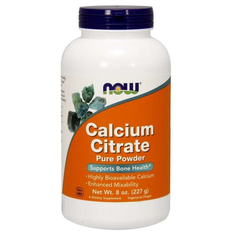 Now Foods Kalcio citrato milteliai - 227 g