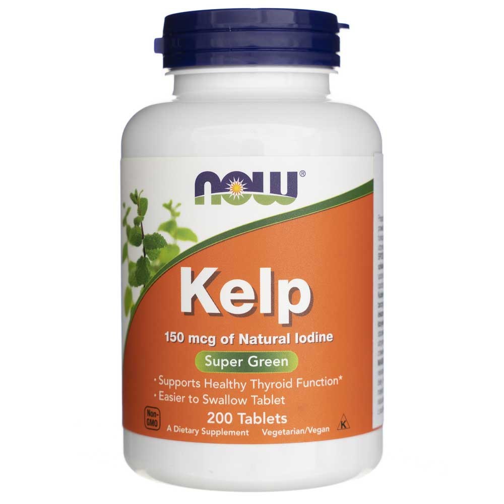 Now Foods Kelp 150 mcg - 200 tablečių