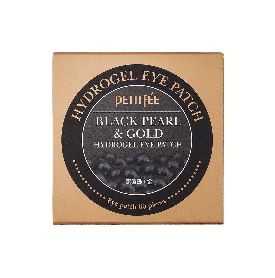 Petitfee hidrogeliniai akių įklotai Black Pearl&Gold - 60 vnt.