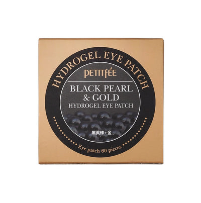 Petitfee hidrogeliniai akių įklotai Black Pearl&Gold - 60 vnt.