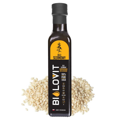 Bilovit Šaltai spaustas sezamų aliejus - 250 ml