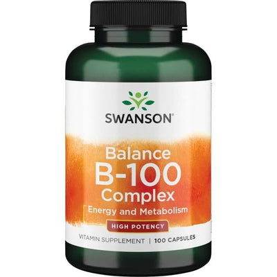 Swanson Balance B-100 vitaminų kompleksas - 100 kapsulių