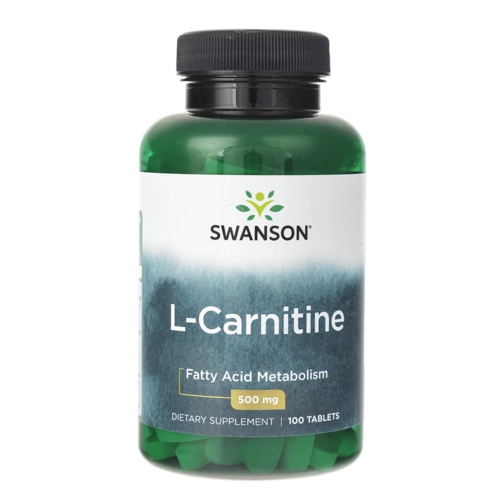 Swanson L-karnitinas 500 mg - 100 tablečių