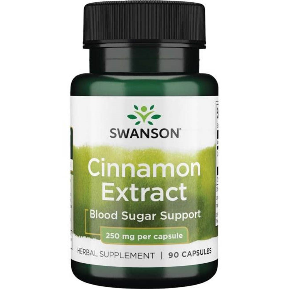Swanson Cinamono ekstraktas 250 mg - 90 kapsulių
