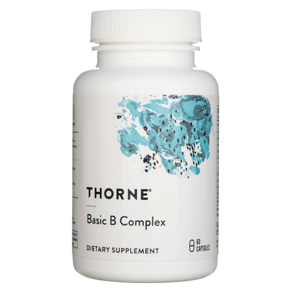 Thorne Research Basic B Complex - 60 kapsulių
