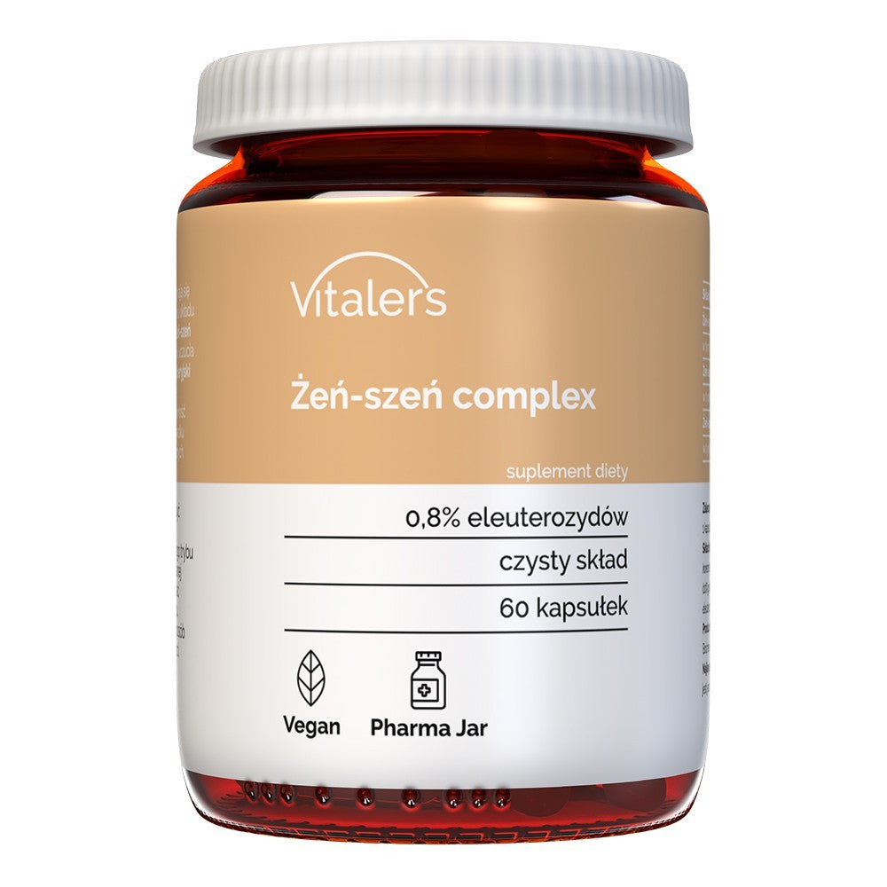 Vitaler's Ginseng Complex - 60 kapsulių