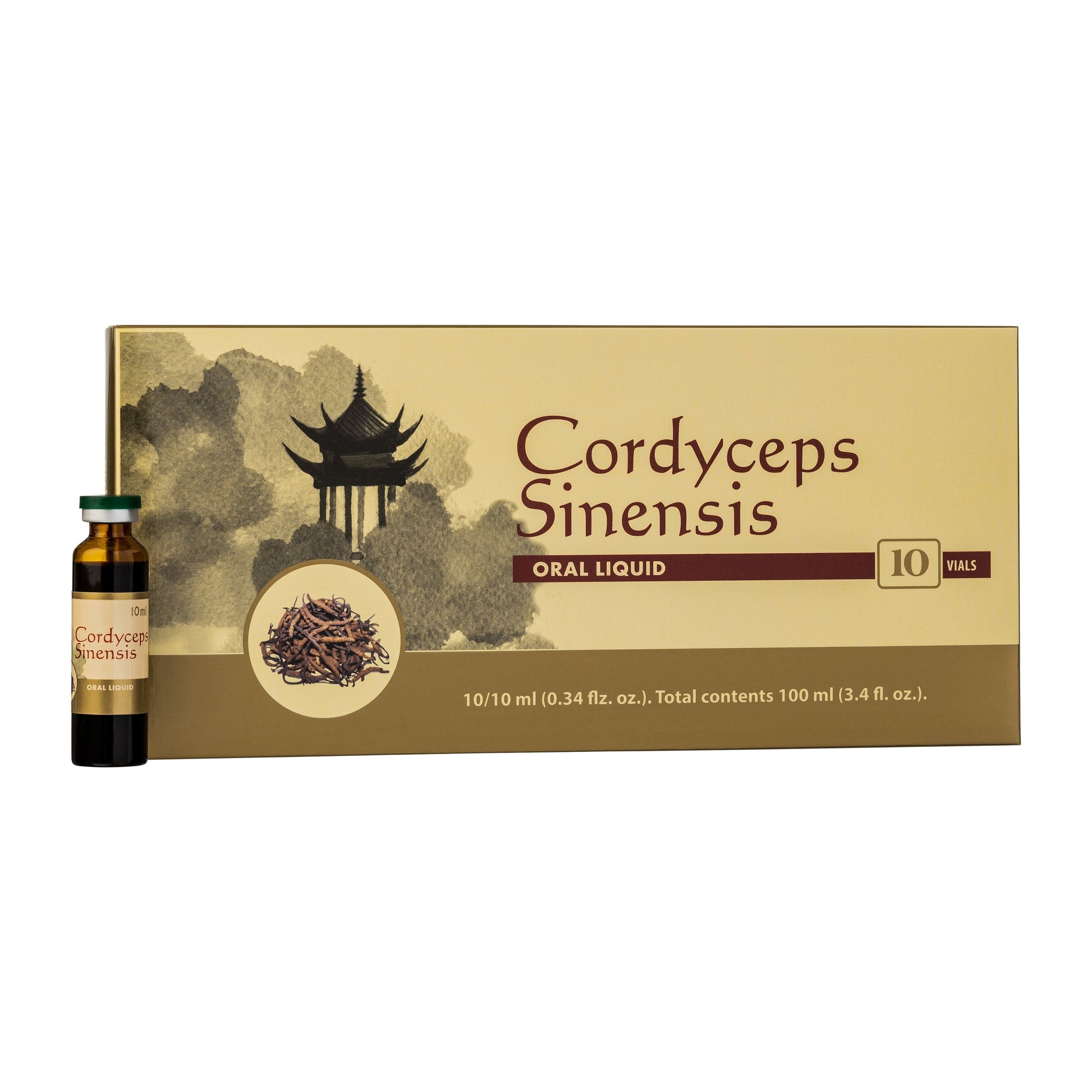 Kininis Kordicepsas Cordyceps Sinesis, 100ml kaina