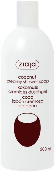 Ziaja coconut butter cream shower soap, 500 ml