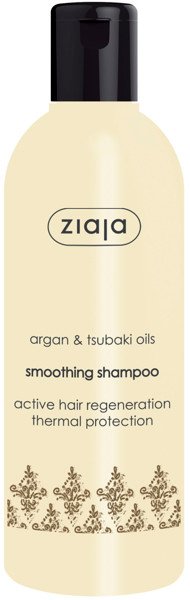 ZIAJA Hair smoothing shampoo with argan and Japanese camellia oil, 300 ml