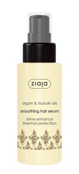 Ziaja argan and Japanese camellia oil smoothing hair serum, 50 ml