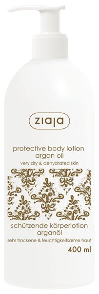 Ziaja argan oil body lotion with dispenser, 400 ml.