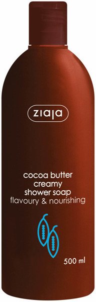 Ziaja cocoa butter cream shower soap, 500 ml