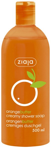 Ziaja orange butter cream shower soap, 500 ml