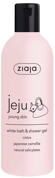 Ziaja Jeju Young Skin white bath and shower gel, 300 ml