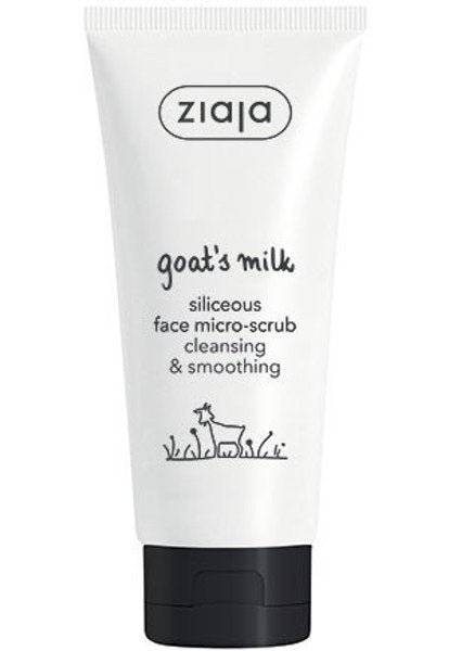 Ziaja goat's milk micro scrub with silicon, 75 ml