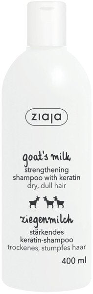 Ziaja goat's milk shampoo with keratin, 400 ml