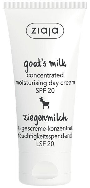 Ziaja goat's milk concentrated day face cream SPF 20, 50 ml