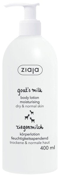 Ziaja goat's milk moisturizing body lotion with dispenser, 400 ml