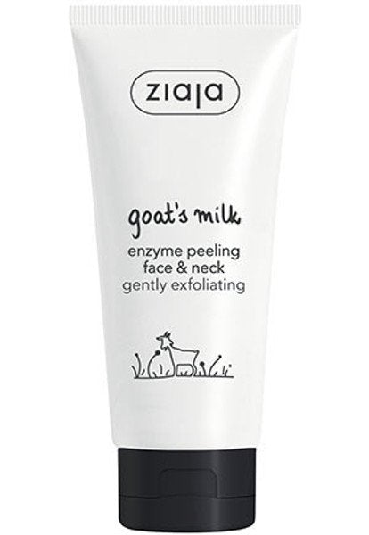 Ziaja goat's milk face and neck enzyme scrub, 75 ml