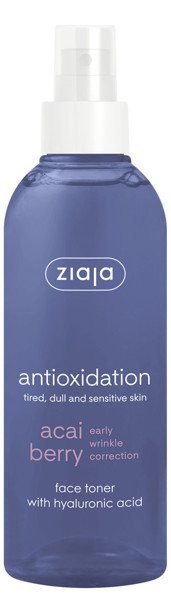 Ziaja Acai berry face tonic with hyaluronic acid, 200 ml