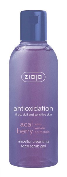 Ziaja Acai berry micellar cleansing gel with scrub, 200 ml