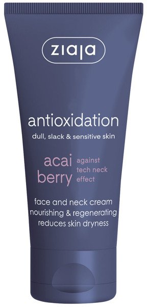 Ziaja Acai berry nourishing and regenerating face and neck cream, 50 ml