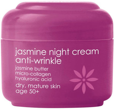 Ziaja jasmine anti-wrinkle night cream, 50 ml