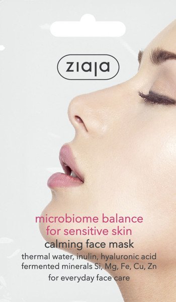 ZIAJA Microbiome face mask for sensitive skin, 7 ml