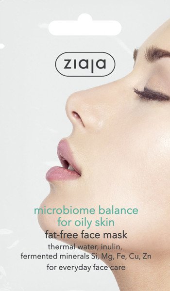 ZIAJA Microbiome face mask for oily skin, 7 ml