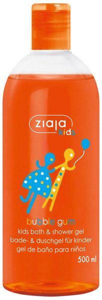 Ziaja kids bath and shower gel bubble gum, 500 ml