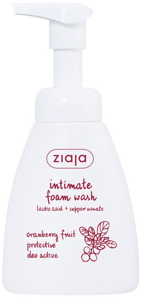 Ziaja Intimate hygiene wash with cranberry (with dispenser), 250 ml