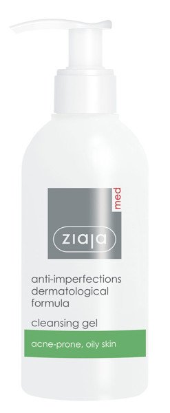 Ziaja Med anti-imperfections cleansing gel (with dispenser), 200 ml