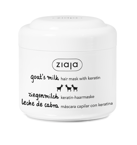 Ziaja goat's milk restorative hair mask with keratin 200 ml 