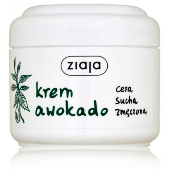 Ziaja regenerating face cream with avocado oil, 50 ml