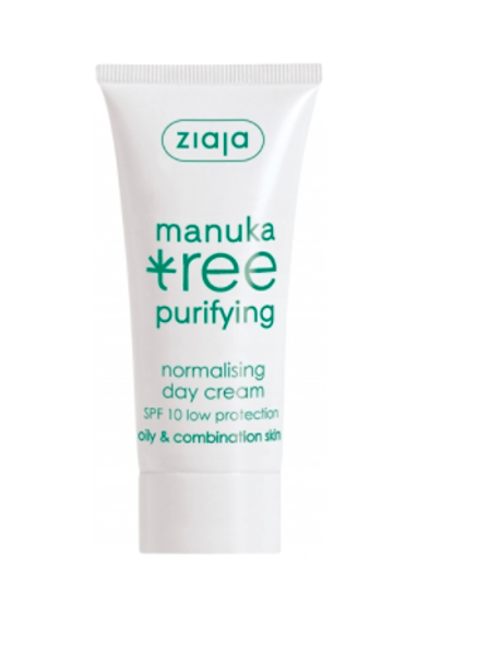 Ziaja Manuka Tree Day Cream SPF 10, 50 ml