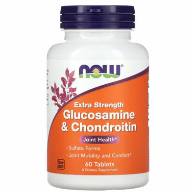 NOW Glucosamine &amp; Chondroitin, 60 tablets