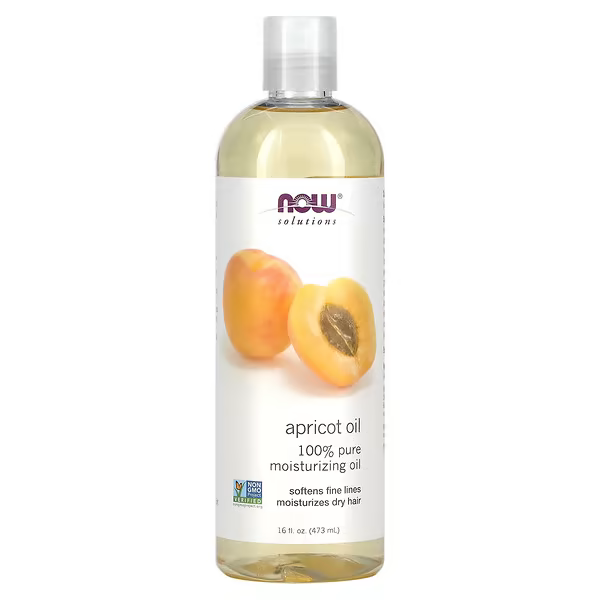 NOW Solutions Apricot Kernel Oil – 100 % grynas abrikosų kauliukų aliejus - 473ml