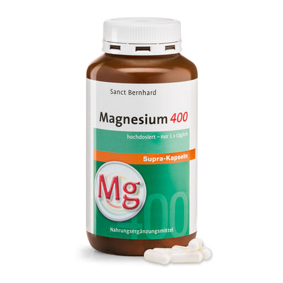 Sanct Bernhard Magnesium 400mg, 300 capsules